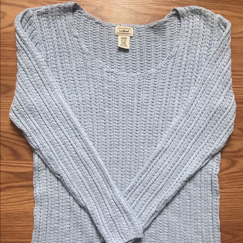 L.L BEAN LONG SLEEVE SWEATER